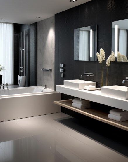 Allo Lolo Plombier Plomberie Aubigny Les Clouzeaux Small Bathroom With Modern Style Ai Generated 1 Allo Lolo Plombier Plomberie Aubigny Les Clouzeaux Small Bathroom With Modern Style Ai Generated 1